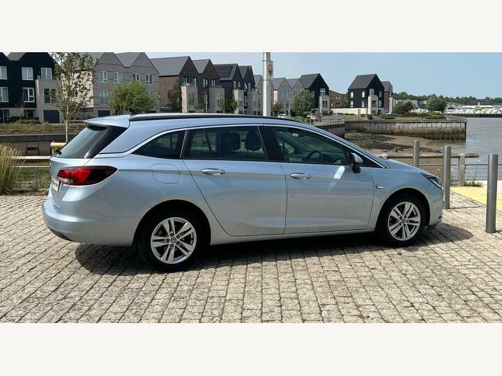 Vauxhall Astra 1.0I Ecoflex Tech Line Tourer Euro 6 VU17GXV Silver #5