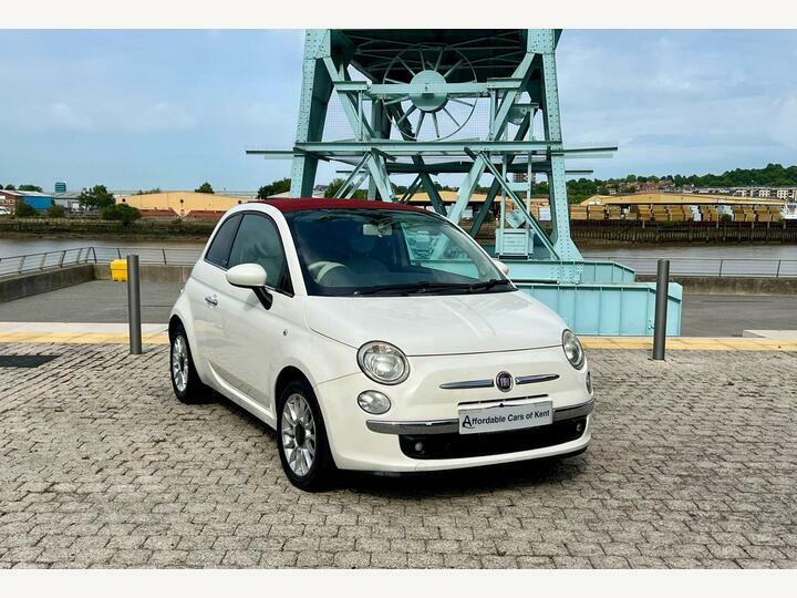 Fiat 500C 0.9 Twinair Lounge Dualogic Euro 5 White