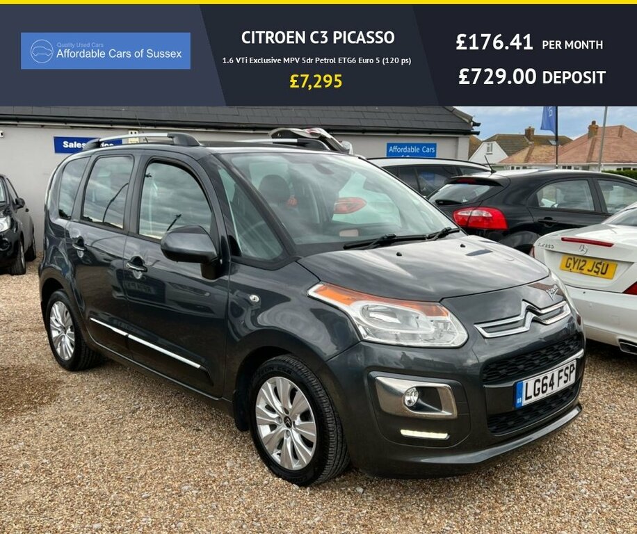 Citroen C3 Picasso 1.6L Exclusive Grey #3