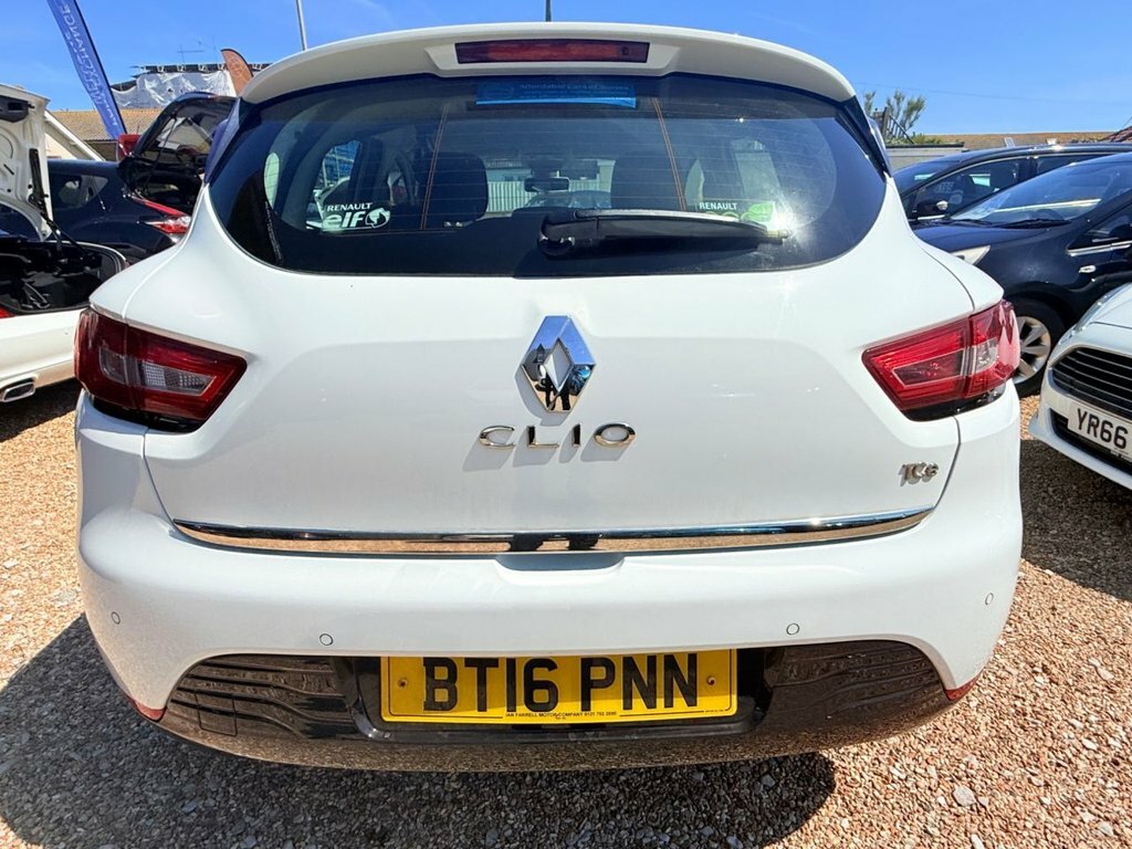 Renault Clio Hatchback BT16PNN White #4