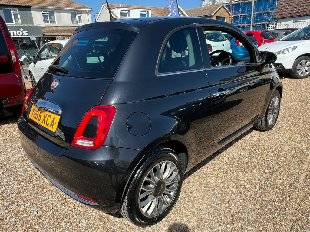 Fiat 500 1L Lounge YM65XCA Black #5
