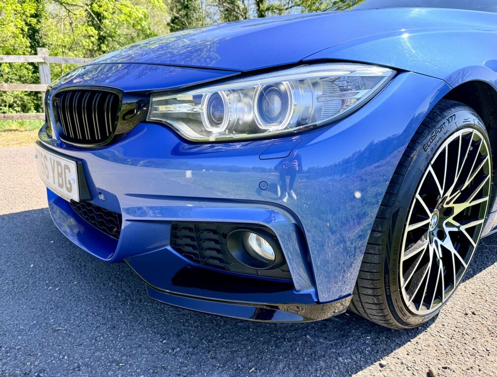 BMW 4 Series 2.0 M Sport Euro 6 Ss YT66YBG Blue #6