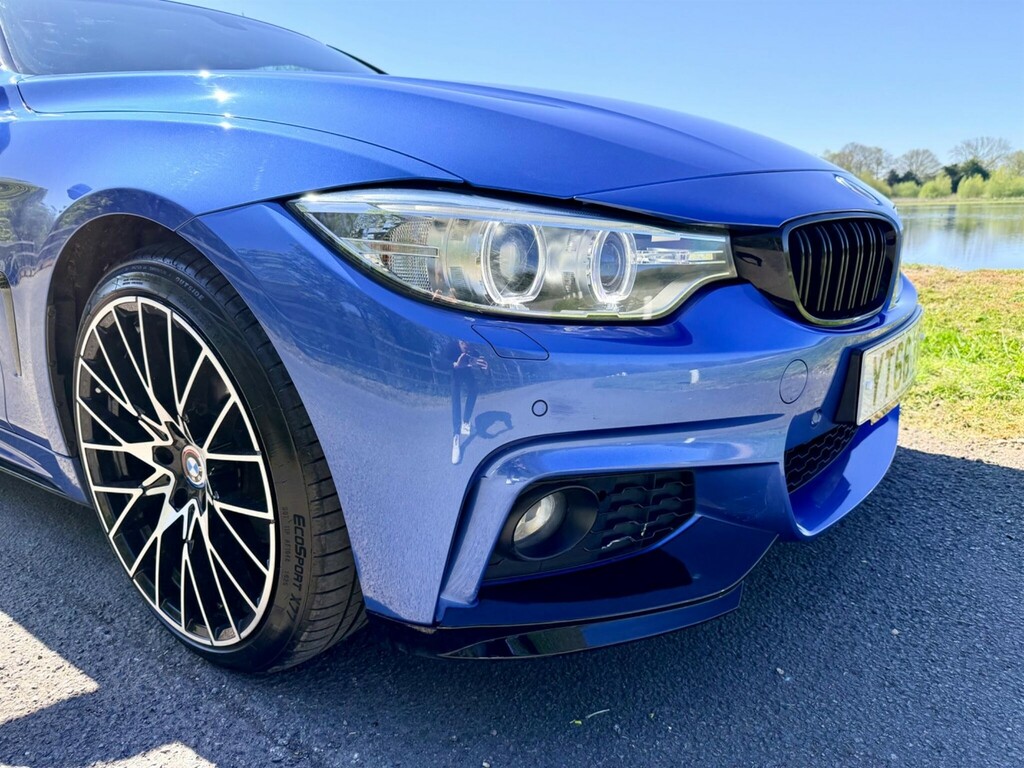 BMW 4 Series 2.0 M Sport Euro 6 Ss YT66YBG Blue #3