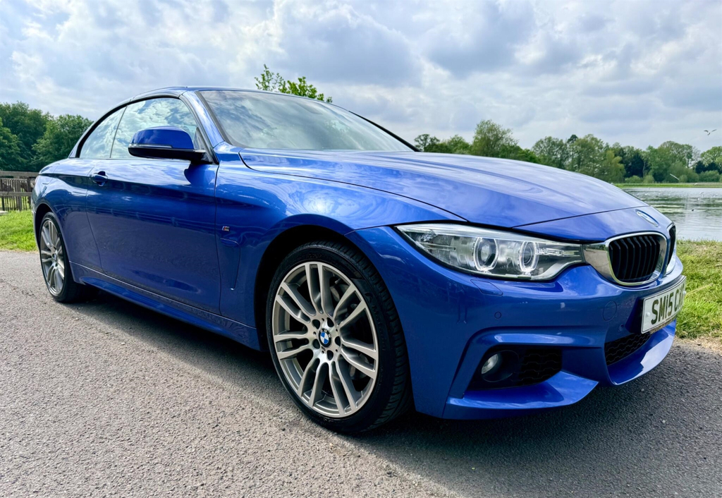 BMW 4 Series 3.0 M Sport Xdrive Euro 6 Ss Blue #2