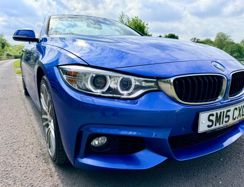 BMW 4 Series 3.0 M Sport Xdrive Euro 6 Ss Blue #3