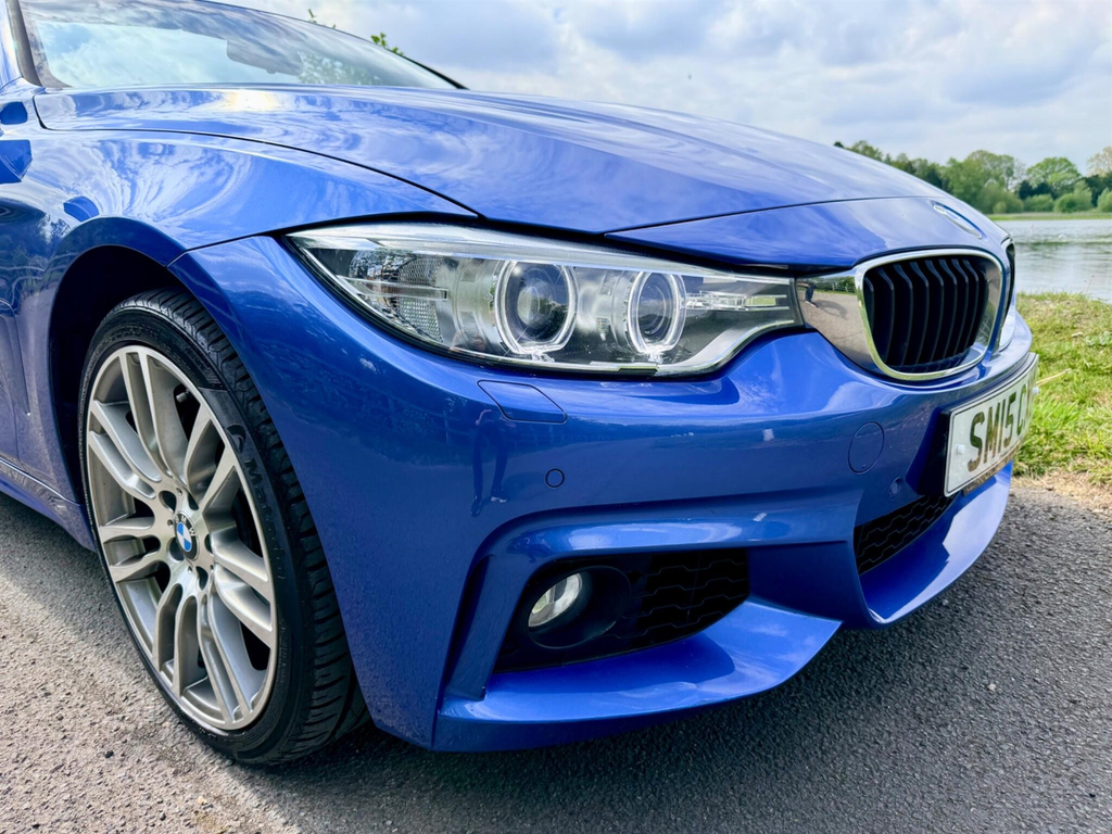BMW 4 Series 3.0 M Sport Xdrive Euro 6 Ss Blue #4