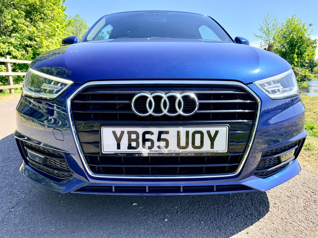 Audi A1 1.4 Tfsi Cod S Line Euro 6 Ss YB65UOY Blue #4