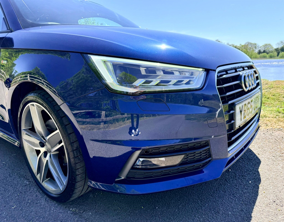 Audi A1 1.4 Tfsi Cod S Line Euro 6 Ss YB65UOY Blue #3