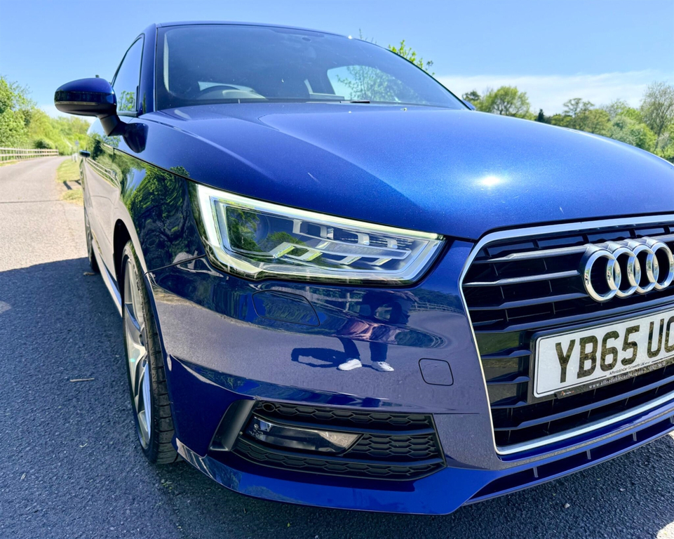 Audi A1 1.4 Tfsi Cod S Line Euro 6 Ss YB65UOY Blue #2