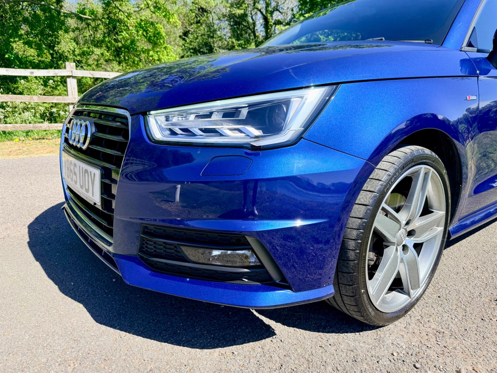 Audi A1 1.4 Tfsi Cod S Line Euro 6 Ss YB65UOY Blue #6