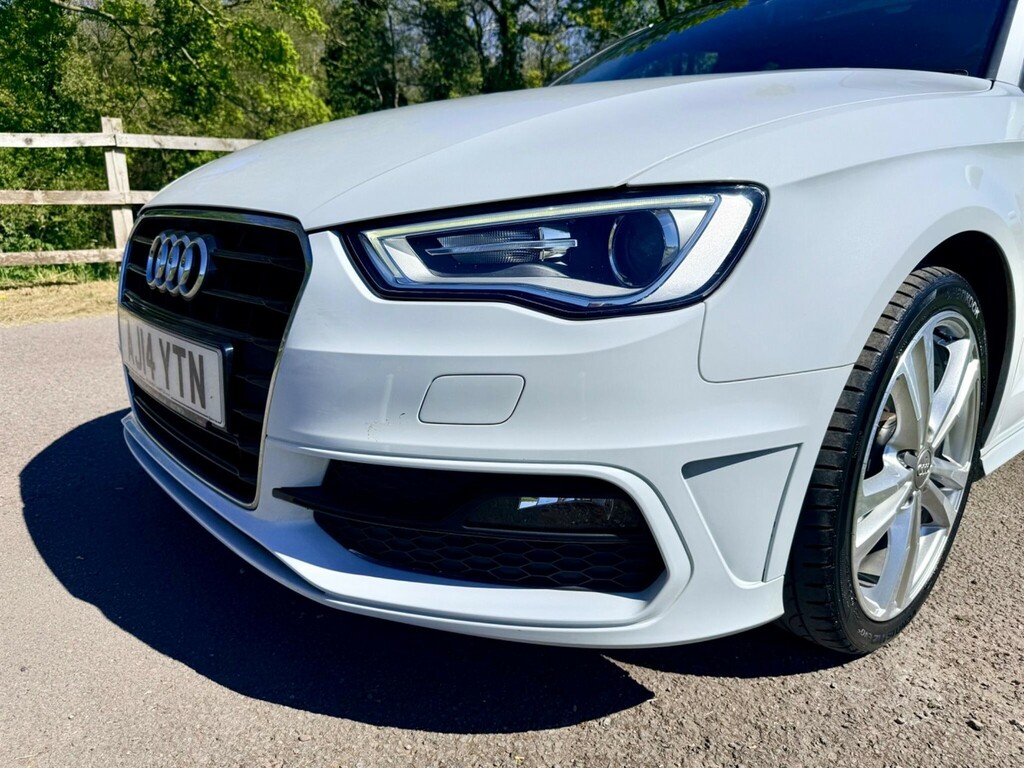 Audi A3 1.4 Tfsi Cod S Line Sportback Euro 6 Ss AJ14YTN White #6