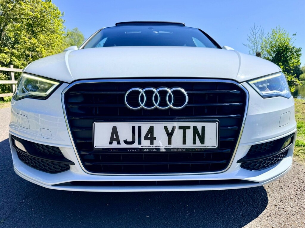 Audi A3 1.4 Tfsi Cod S Line Sportback Euro 6 Ss AJ14YTN White #5