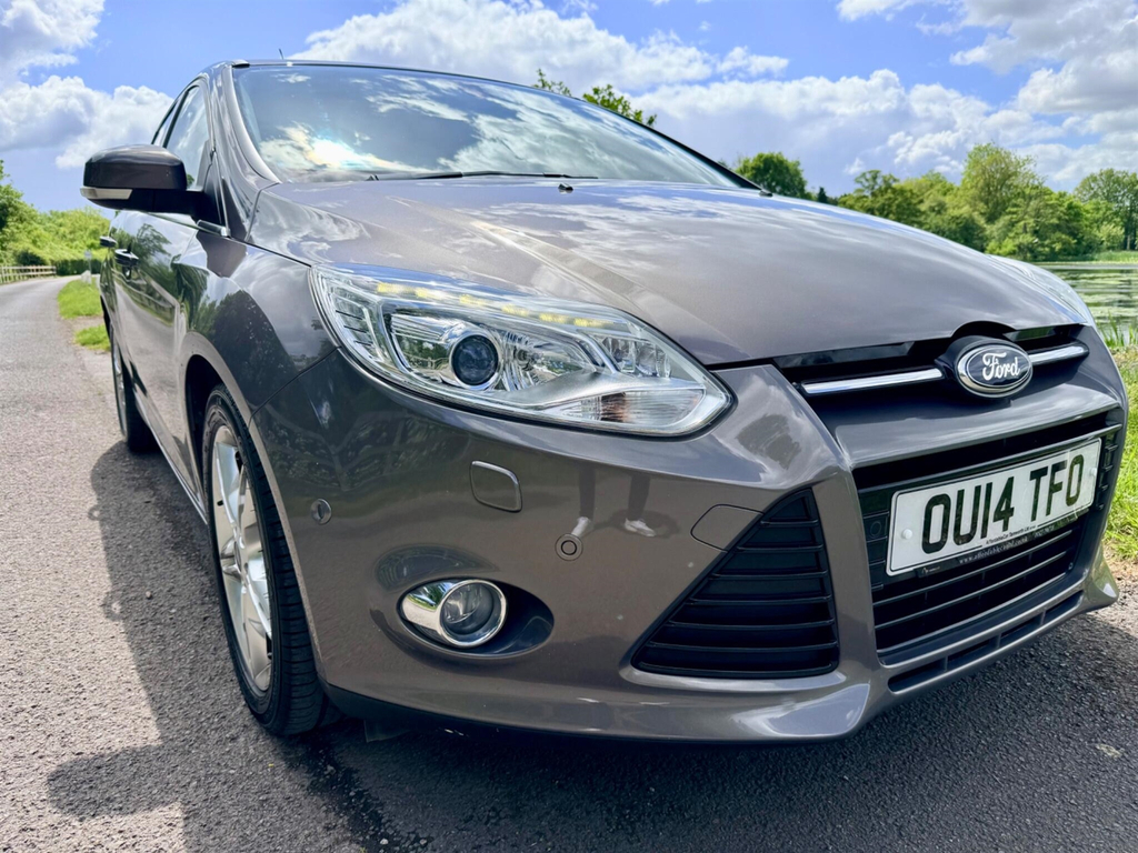 Ford Focus 1.0T Ecoboost Titanium X Euro 5 Ss OU14TFO Brown #2
