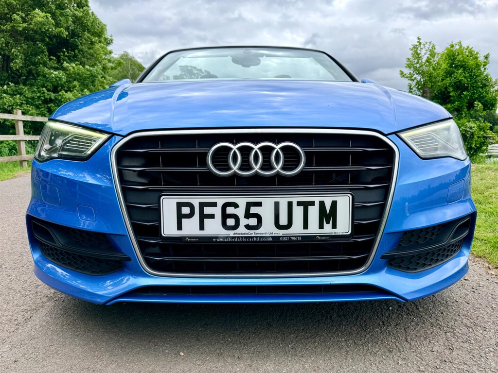 Audi Cabriolet 1.4 Tfsi Cod S Line Euro 6 Ss Blue #5