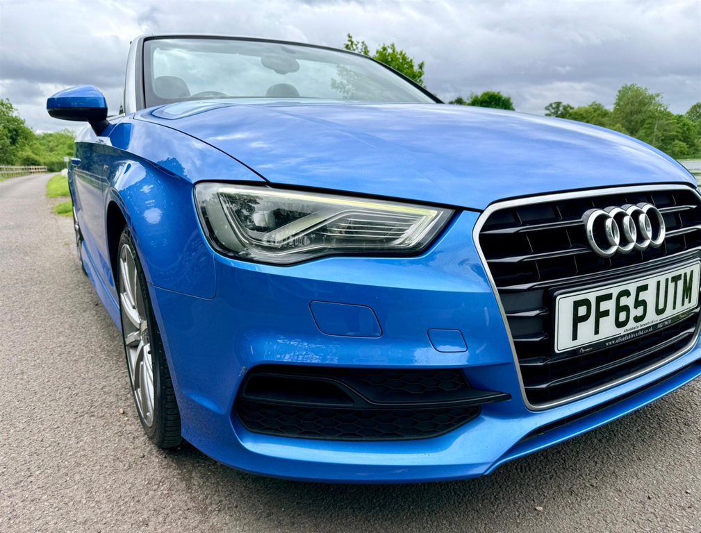 Audi Cabriolet 1.4 Tfsi Cod S Line Euro 6 Ss Blue #3