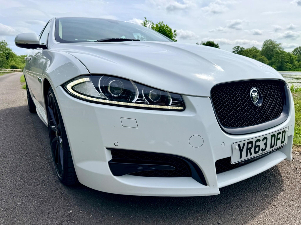 Jaguar XF 3.0D S V6 Portfolio Euro 5 Ss YR63DFD White #2