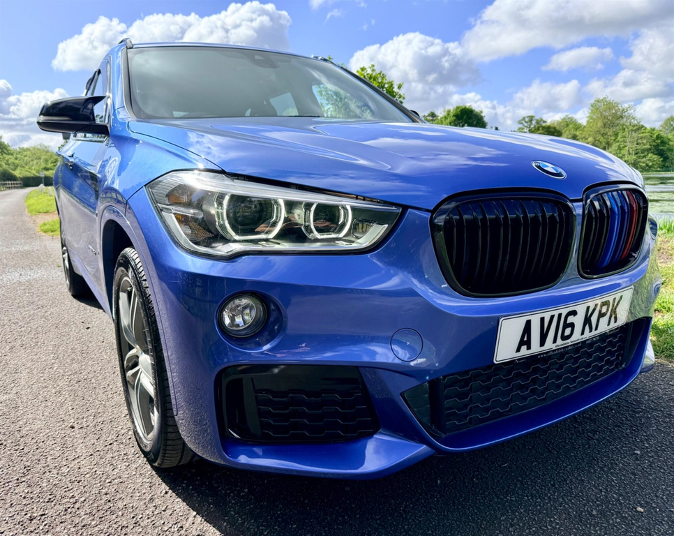 BMW X1 2.0 18D M Sport Xdrive Euro 6 Ss AV16KPK Blue #2