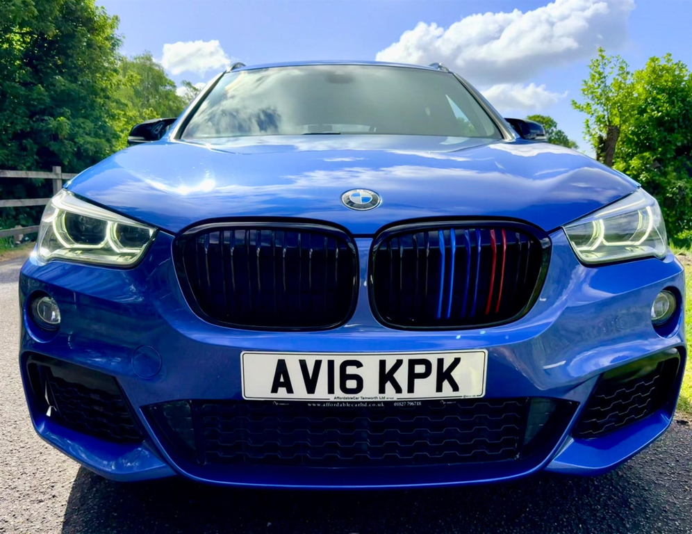 BMW X1 2.0 18D M Sport Xdrive Euro 6 Ss AV16KPK Blue #5