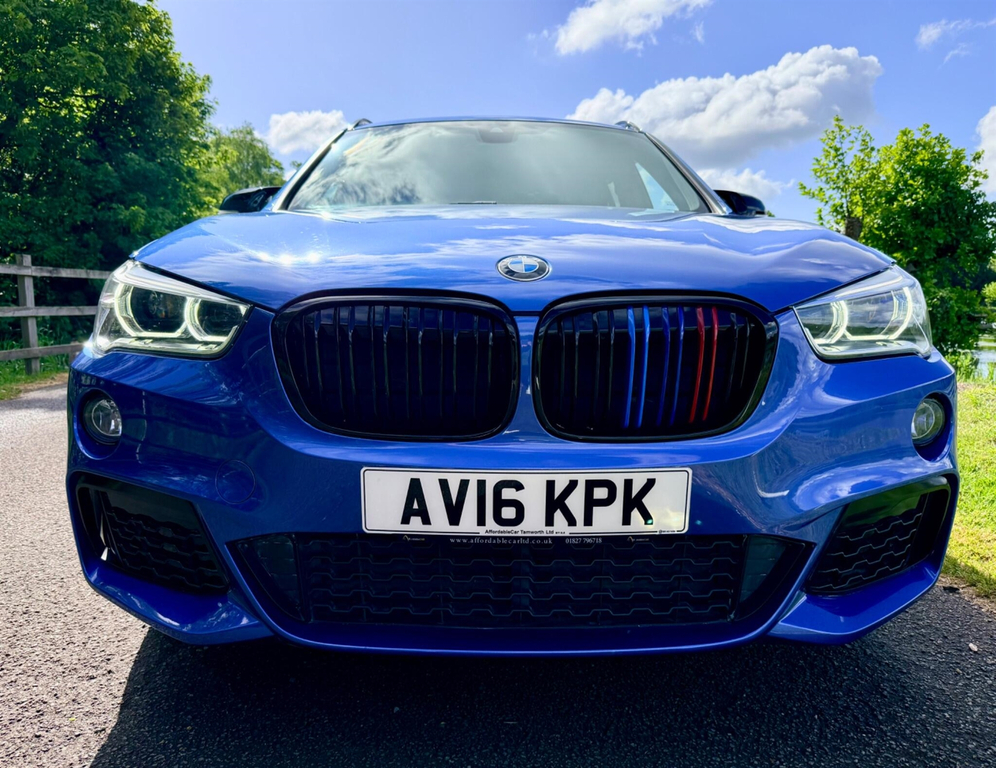 BMW X1 2.0 18D M Sport Xdrive Euro 6 Ss AV16KPK Blue #4