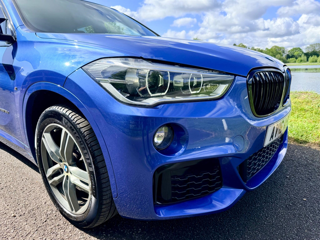 BMW X1 2.0 18D M Sport Xdrive Euro 6 Ss AV16KPK Blue #3