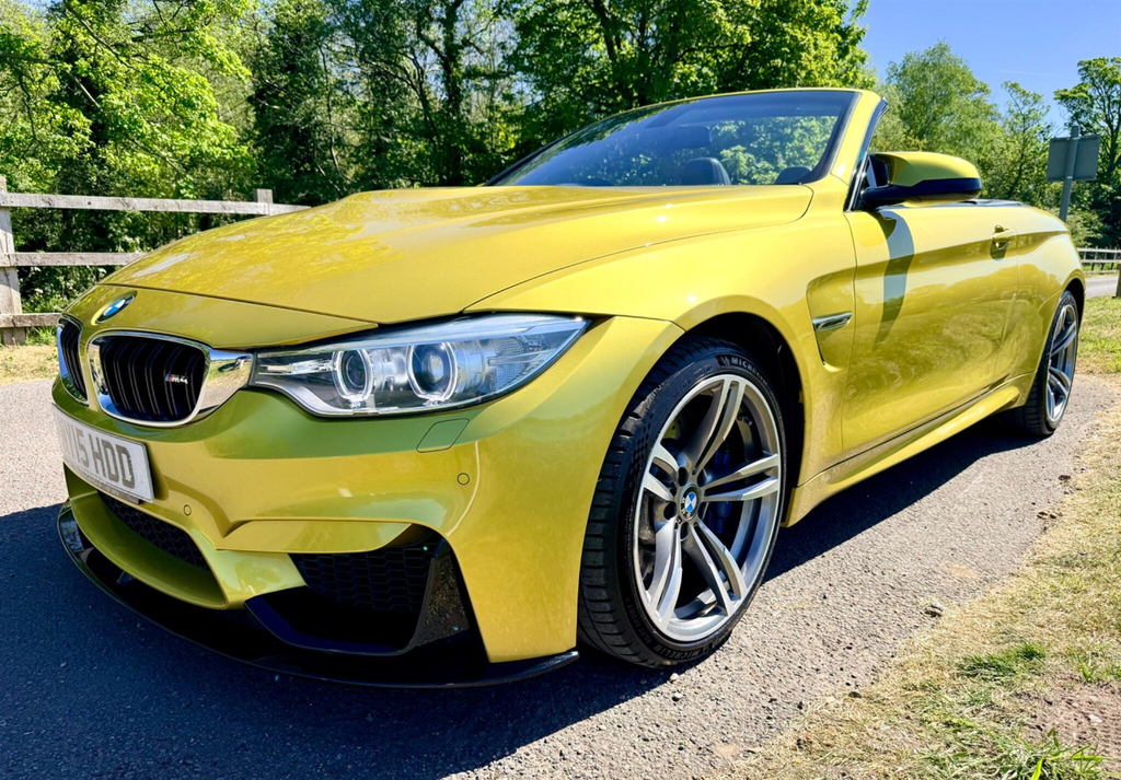 BMW M4 3.0 Biturbo Dct Euro 6 Ss Yellow #4