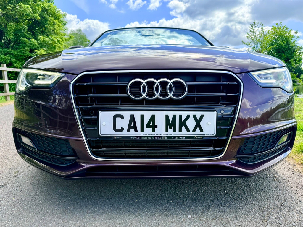 Audi A5 2.0 Tfsi S Line Special Edition Euro 6 Ss CA14MKX Red #5
