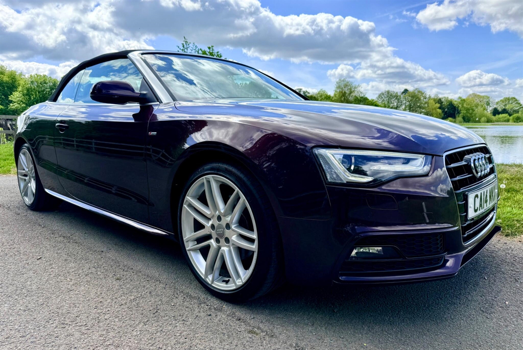 Audi A5 2.0 Tfsi S Line Special Edition Euro 6 Ss CA14MKX Red #2