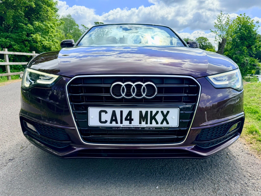 Audi A5 2.0 Tfsi S Line Special Edition Euro 6 Ss CA14MKX Red #6