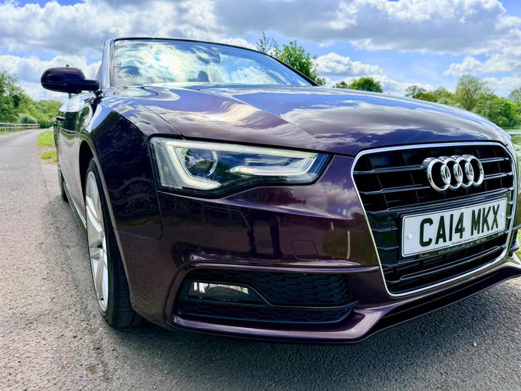 Audi A5 2.0 Tfsi S Line Special Edition Euro 6 Ss CA14MKX Red #3