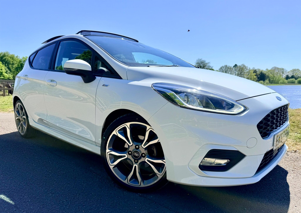 Ford Fiesta 1.0T Ecoboost St-line X Euro 6 Ss White