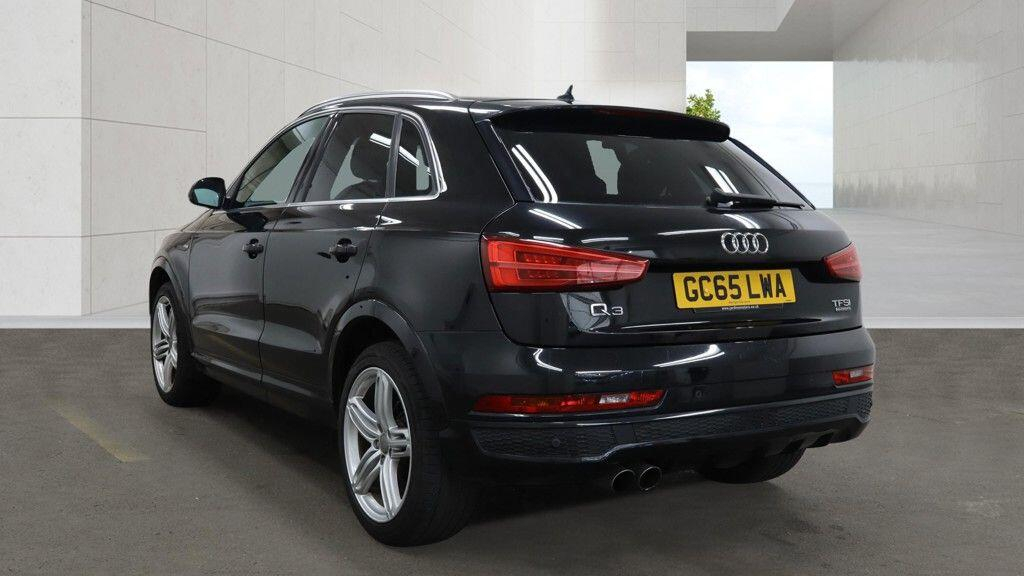 Audi Q3 2.0 Tfsi S Line Plus S Tronic Quattro Euro 6 Ss GC65LWA Black #3