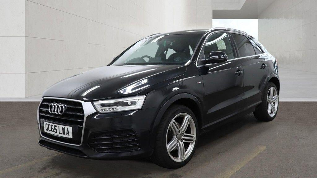 Audi Q3 2.0 Tfsi S Line Plus S Tronic Quattro Euro 6 Ss GC65LWA Black #2