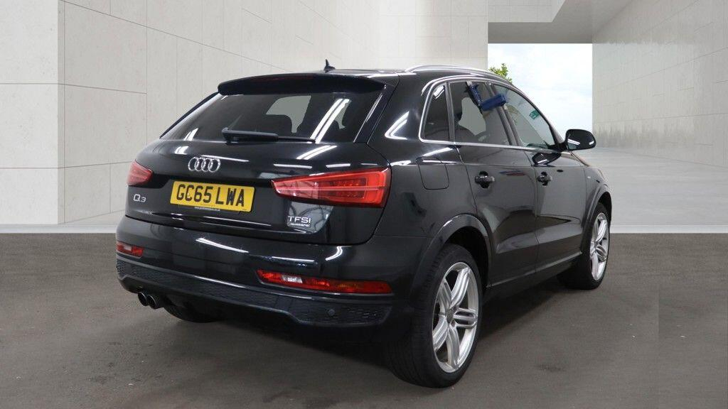 Audi Q3 2.0 Tfsi S Line Plus S Tronic Quattro Euro 6 Ss GC65LWA Black #4