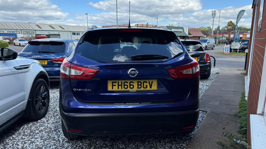 Nissan Qashqai 1.5 Dci Tekna 2Wd Euro 6 Ss FH66BGV Blue #2