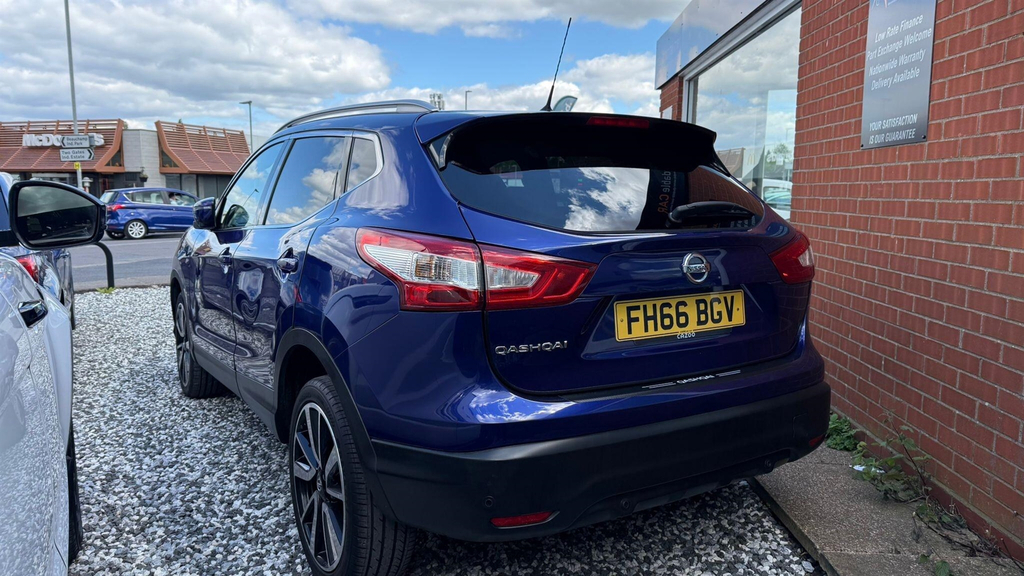 Nissan Qashqai 1.5 Dci Tekna 2Wd Euro 6 Ss FH66BGV Blue #3