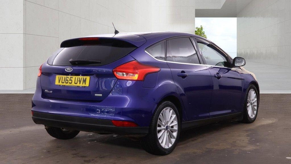 Ford Focus 1.0T Ecoboost Titanium X Euro 6 Ss VU65UVM Blue #4