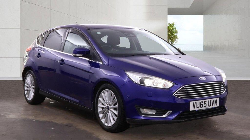 Ford Focus 1.0T Ecoboost Titanium X Euro 6 Ss VU65UVM Blue #2