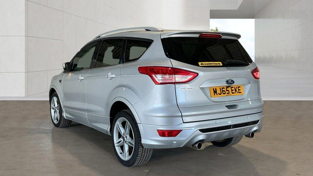 Ford Kuga 2.0 Tdci Titanium X Suv Awd Euro MJ65EKE Silver #3