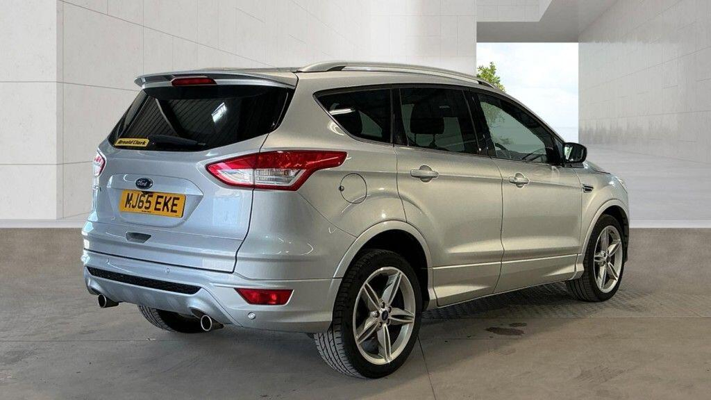 Ford Kuga 2.0 Tdci Titanium X Suv Awd Euro MJ65EKE Silver #4