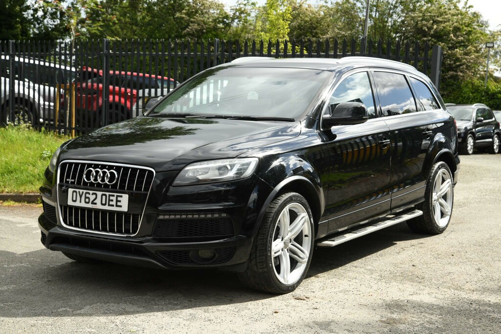 Audi Q7 S Line Tdi Quattro 4Wd OY62OEE Black #3