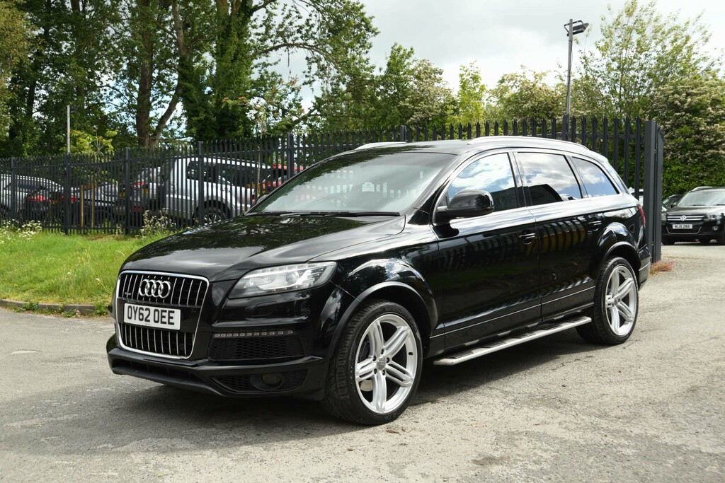 Audi Q7 S Line Tdi Quattro 4Wd OY62OEE Black #4