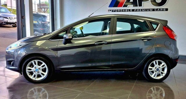 Ford Fiesta 2016 1.5 Tdci Zetec Hatchback Eu FA65DCE Grey #2