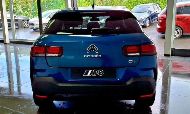 Citroen C4 Cactus 2018 1.2 Puretech Gpf Flair Hatchback M DG68SZW Blue #4