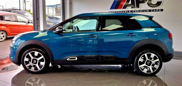 Citroen C4 Cactus 2018 1.2 Puretech Gpf Flair Hatchback M DG68SZW Blue #2