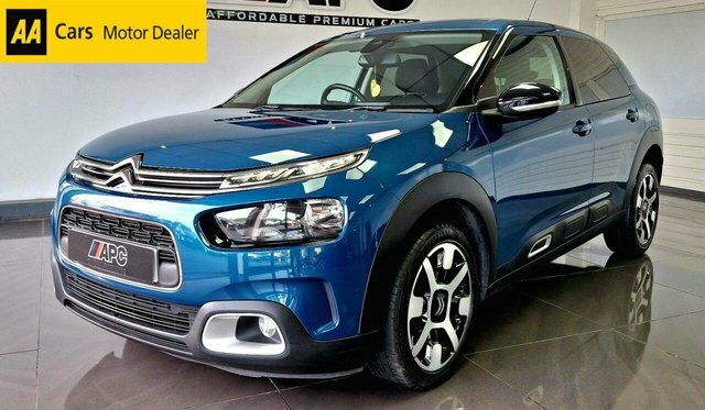 Citroen C4 Cactus 2018 1.2 Puretech Gpf Flair Hatchback M Blue