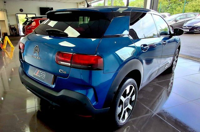 Citroen C4 Cactus 2018 1.2 Puretech Gpf Flair Hatchback M DG68SZW Blue #5