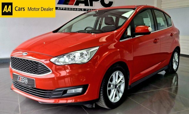 Ford C-Max 2018 1.0T Ecoboost Gpf Zetec Mpv Red