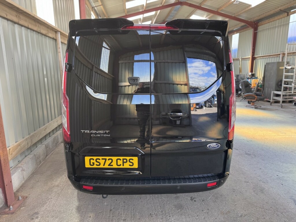 Ford Transit Custom 2.0 Transit Custom Limited Dciv 320 L1 2.0L Ecoblu GS72CPS Black #4