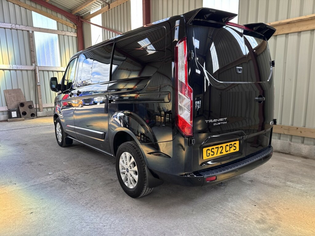 Ford Transit Custom 2.0 Transit Custom Limited Dciv 320 L1 2.0L Ecoblu GS72CPS Black #5