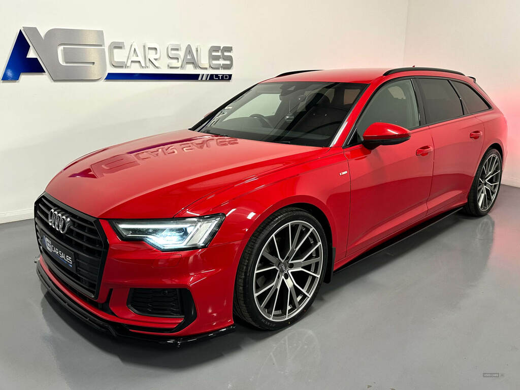 Audi A6 40 Tdi S Line S Tronic KS71PVY Red #3